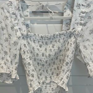 H&M floral shirt size:S